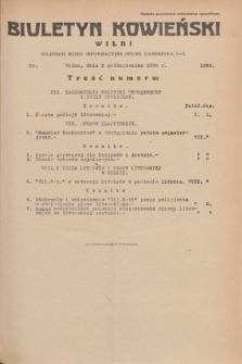 Biuletyn Kowieński Wilbi. 1935, nr 1363 (2 października)