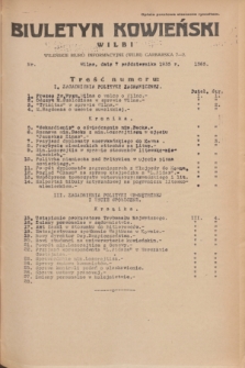 Biuletyn Kowieński Wilbi. 1935, nr 1365 (7 października)