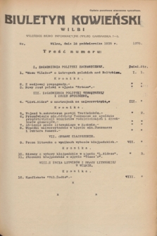 Biuletyn Kowieński Wilbi. 1935, nr 1370 (18 października)