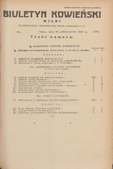 Biuletyn Kowieński Wilbi. 1935, nr 1372 (23 października)