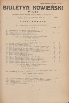 Biuletyn Kowieński Wilbi. 1935, nr 1382 (18 listopada)