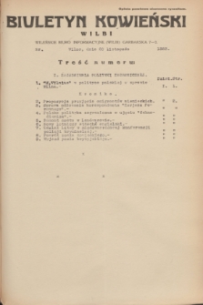 Biuletyn Kowieński Wilbi. 1935, nr 1383 (20 listopada)