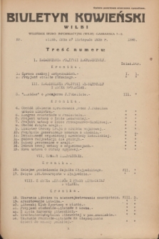 Biuletyn Kowieński Wilbi. 1935, nr 1386 (27 listopada)