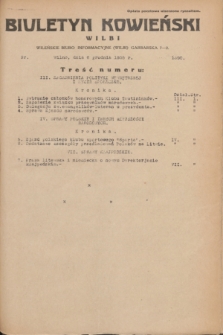 Biuletyn Kowieński Wilbi. 1935, nr 1390 (6 grudnia)