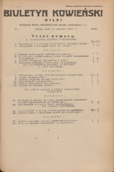 Biuletyn Kowieński Wilbi. 1935, nr 1393 (13 grudnia)