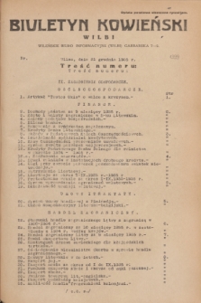 Biuletyn Kowieński Wilbi. 1935, nr 1399 (31 grudnia)
