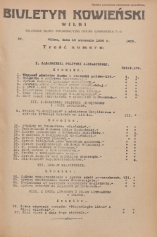 Biuletyn Kowieński Wilbi. 1936, nr 1405 (15 stycznia)