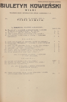 Biuletyn Kowieński Wilbi. 1936, nr 1407 (20 stycznia)