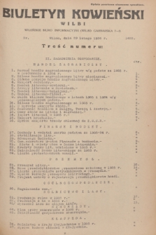 Biuletyn Kowieński Wilbi. 1936, nr 1423 (29 lutego)