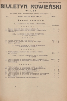 Biuletyn Kowieński Wilbi. 1936, nr 1433 (18 marca)