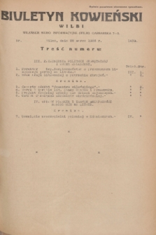 Biuletyn Kowieński Wilbi. 1936, nr 1439 (28 marca)