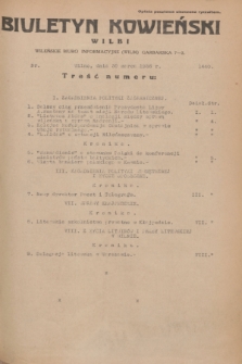 Biuletyn Kowieński Wilbi. 1936, nr 1440 (30 marca)