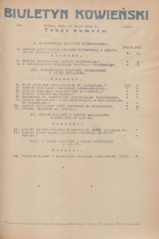 Biuletyn Kowieński Wilbi. 1936, nr 1456 (13 maja)