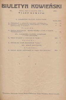 Biuletyn Kowieński Wilbi. 1936, nr 1466 (2 czerwca)