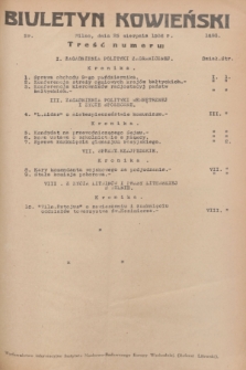 Biuletyn Kowieński Wilbi. 1936, nr 1493 (25 sierpnia)