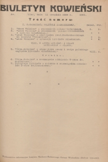 Biuletyn Kowieński Wilbi. 1936, nr 1501 (11 września)