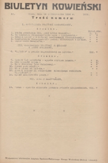 Biuletyn Kowieński Wilbi. 1936, nr 1518 (16 października)