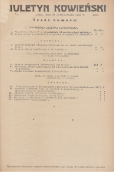 Biuletyn Kowieński Wilbi. 1936, nr 1523 (28 października)