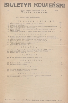 Biuletyn Kowieński Wilbi. 1936, nr 1528 (7 listopada)