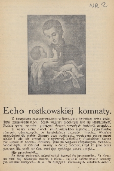 Pod Znakiem Marji : miesięcznik Związku Sodalicyj Marjan. uczniów szkół średnich w Polsce. R. 8, 1927, nr 2