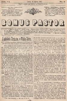 Bonus Pastor. R. 6, 1882, nr 6