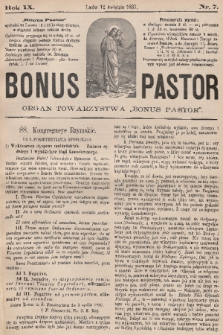 Bonus Pastor / organ Towarzystwa „Bonus Pastor”. R. 9, 1887, nr 7