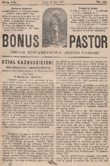 Bonus Pastor / organ Towarzystwa „Bonus Pastor”. R. 9, 1887, nr 13