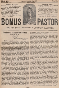 Bonus Pastor / organ Towarzystwa „Bonus Pastor”. R. 9, 1887, nr 19