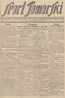 Sport Pomorski : dodatek tygodniowy do „Dziennika Bydgoskiego”. R. 5, 1929, nr 2