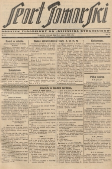 Sport Pomorski : dodatek tygodniowy do „Dziennika Bydgoskiego”. R. 5, 1929, nr 4