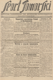 Sport Pomorski : dodatek tygodniowy do „Dziennika Bydgoskiego”. R. 5, 1929, nr 6