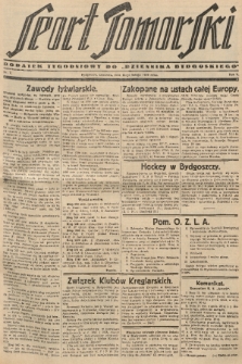 Sport Pomorski : dodatek tygodniowy do „Dziennika Bydgoskiego”. R. 5, 1929, nr 7