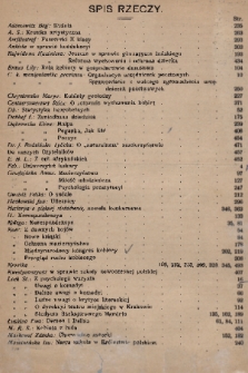 Nowe Słowo : dwutygodnik społeczno-literacki. R. 4, 1905, Spis rzeczy