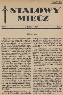 Stalowy Miecz. 1936, nr 8