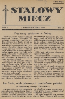 Stalowy Miecz. 1936, nr 14