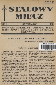 Stalowy Miecz. 1937, nr 1