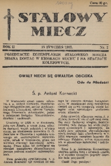 Stalowy Miecz. 1937, nr 2