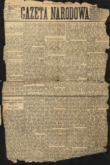Gazeta Narodowa. 1878, nr 8