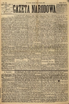 Gazeta Narodowa. 1878, nr 14