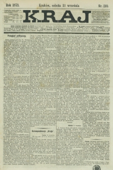 Kraj. 1873, nr 210 (13 września)