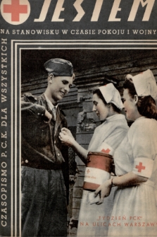 Jestem na stanowisku w czasie pokoju i wojny : ilustrowany miesięcznik Polskiego Czerwonego Krzyża. 1948, nr 8