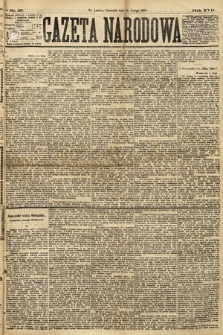 Gazeta Narodowa. 1878, nr 37