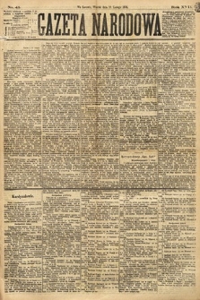 Gazeta Narodowa. 1878, nr 41