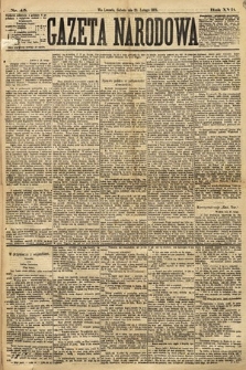Gazeta Narodowa. 1878, nr 45