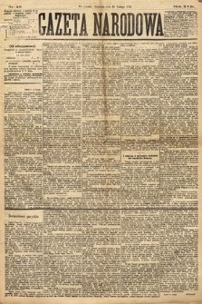 Gazeta Narodowa. 1878, nr 46