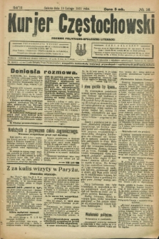 Kurjer Częstochowski : dziennik polityczno-społeczno literacki. R.3, № 16 (19 lutego 1921)