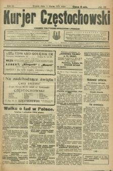 Kurjer Częstochowski : dziennik polityczno-społeczno literacki. R.3, № 36 (15 marca 1921)
