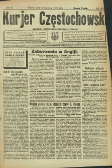 Kurjer Częstochowski : dziennik polityczno-społeczno literacki. R.3, № 56 (12 kwietnia 1921)