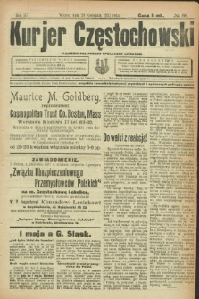 Kurjer Częstochowski : dziennik polityczno-społeczno literacki. R.3, № 68 (26 kwietnia 1921)