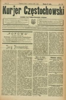Kurjer Częstochowski : dziennik polityczno-społeczno literacki. R.3, № 99 (5 czerwca 1921)